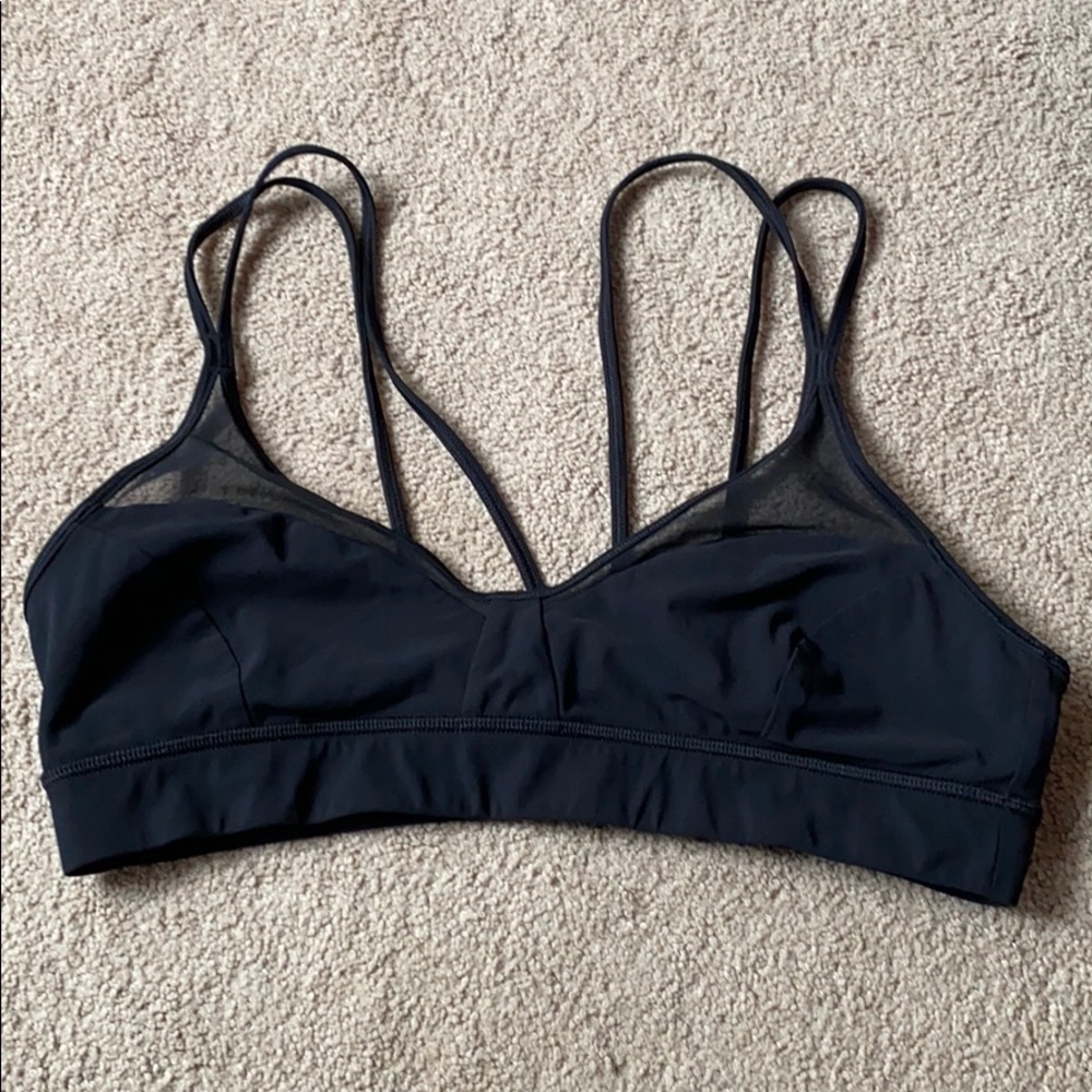 Lululemon black sports bra